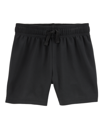 Toddler Boy Active Mesh Shorts - Black, 