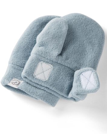Toddler 
2-Pack Recycled Fleece Hat and Mittens Set

, 
