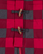 Baby Plaid Sherpa-Lined Snowsuit, image 3 of 3 slides