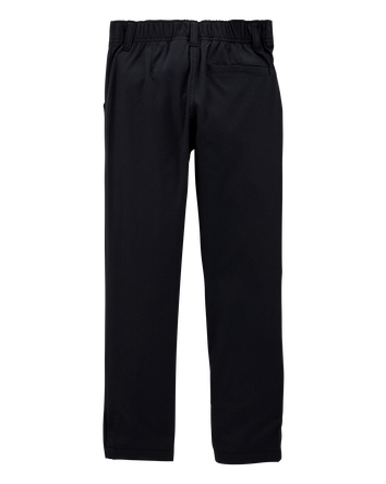 Boys Active Pull-On Uniform Pants - Black, 