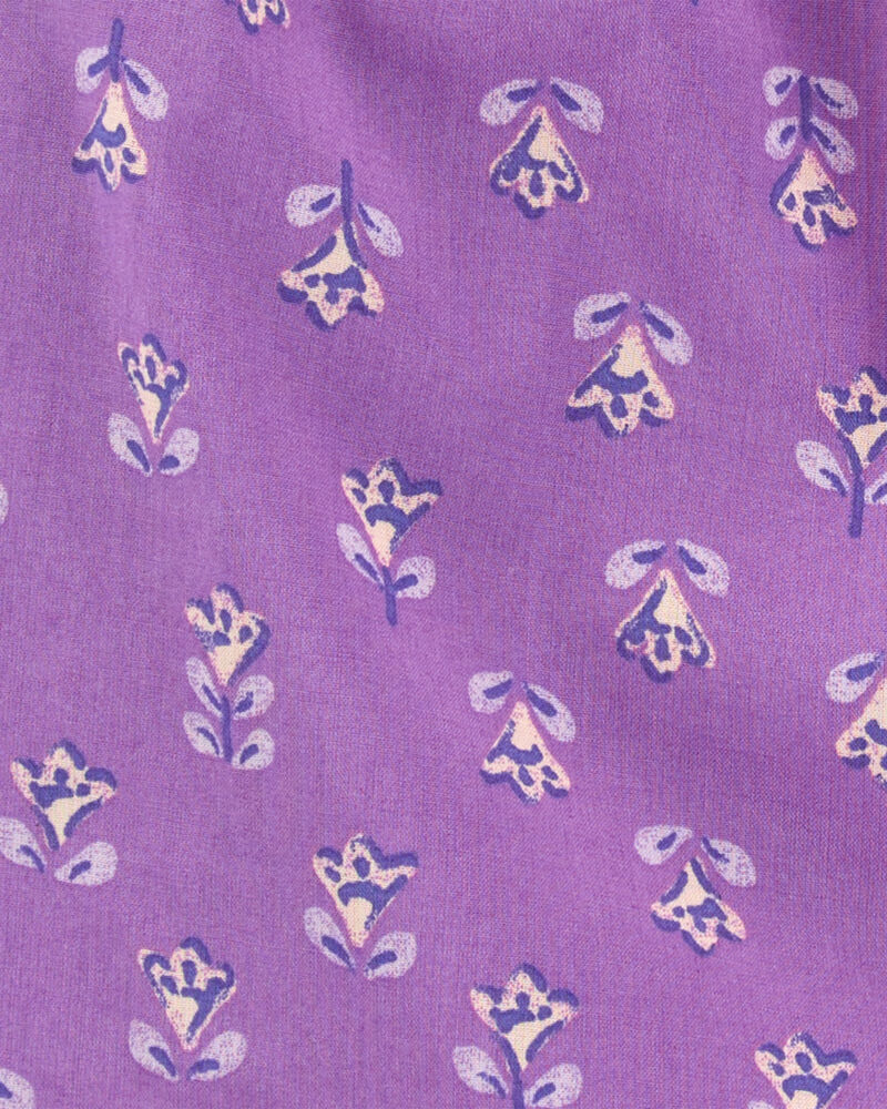 Toddler Floral Poplin Top, image 2 of 3 slides