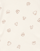 Baby Boy 5-Pack Dog Short-Sleeve Cotton Bodysuits, image 5 of 7 slides