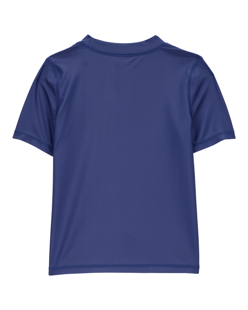 Kid Fourth of July Short Sleeve Rashguard - Navy, image 2 of 4 slides