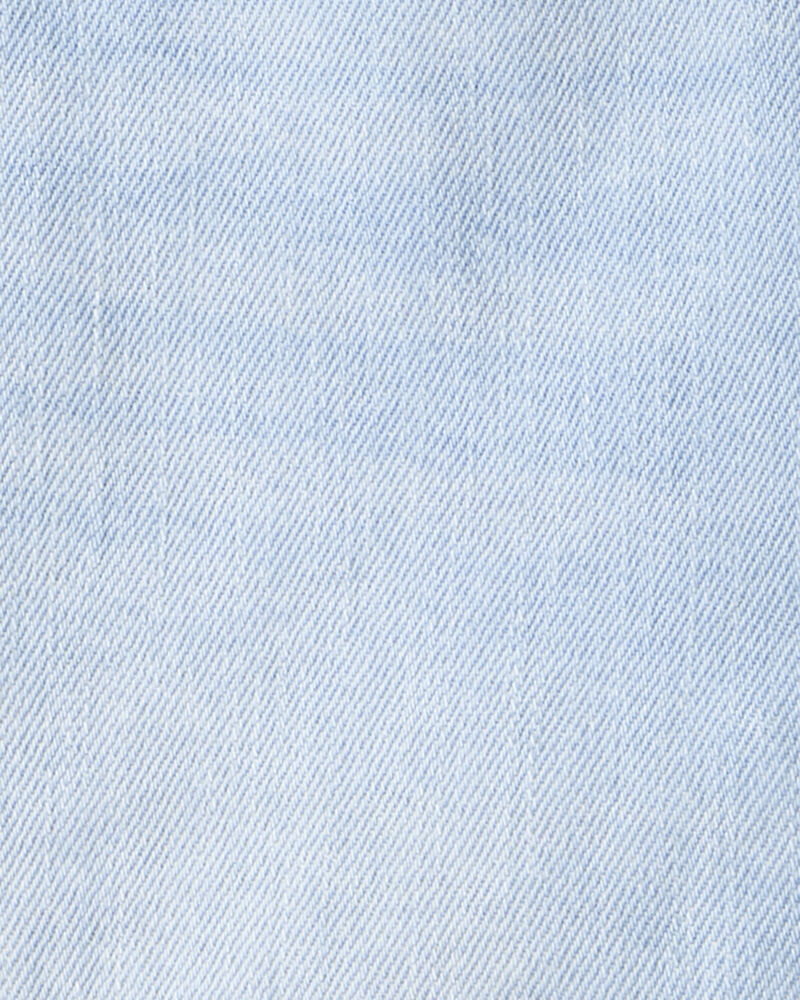 Girls Denim Skirtall - Blue, image 3 of 4 slides