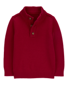Toddler Pullover Ribbed Sweater, image 1 of 3 slides