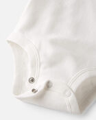 Baby 3-Pack Organic Cotton Bodysuits, image 3 of 4 slides