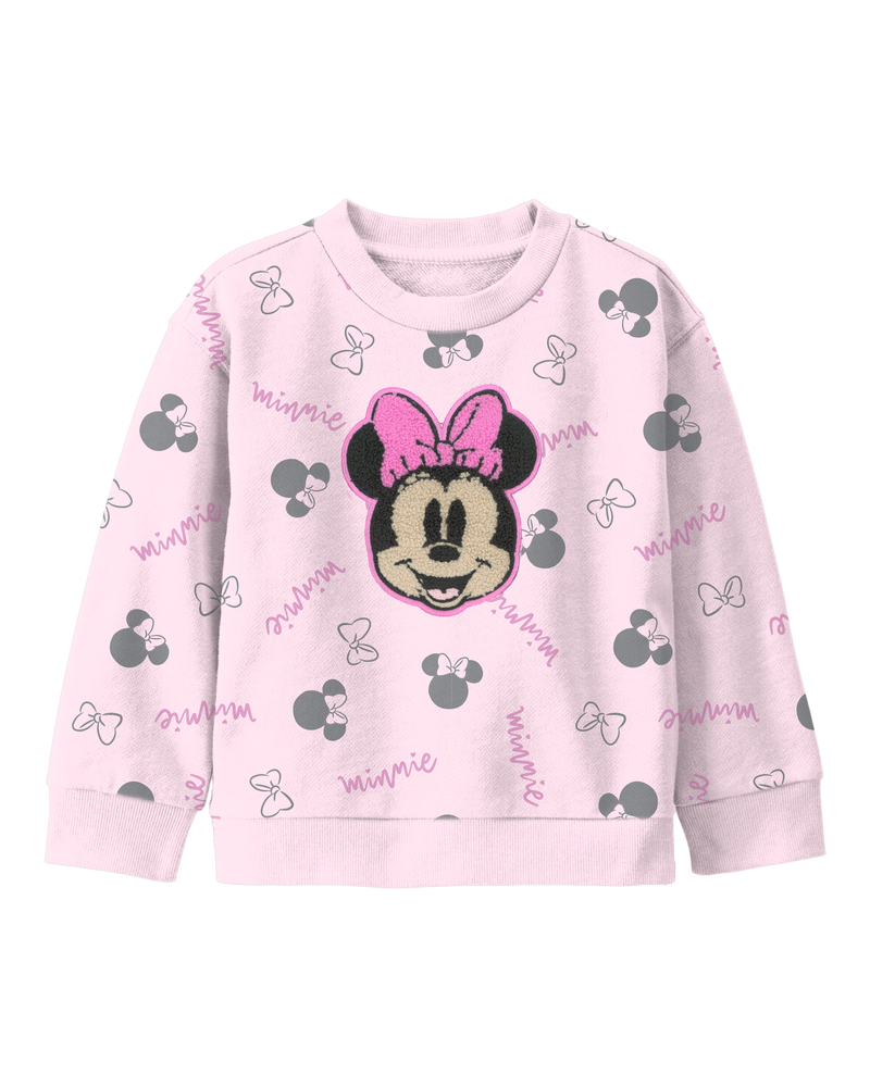 Toddler Minnie Mouse Pullover - Pink, image 1 of 3 slides