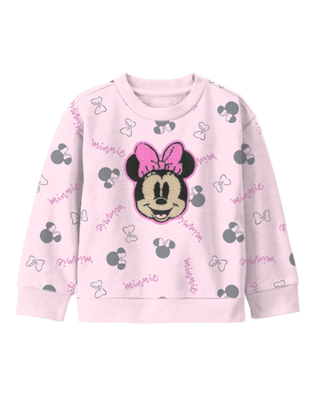 Toddler Minnie Mouse Pullover - Pink, 