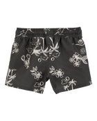 Toddler Palm Tree Swim Trunks, image 2 of 4 slides