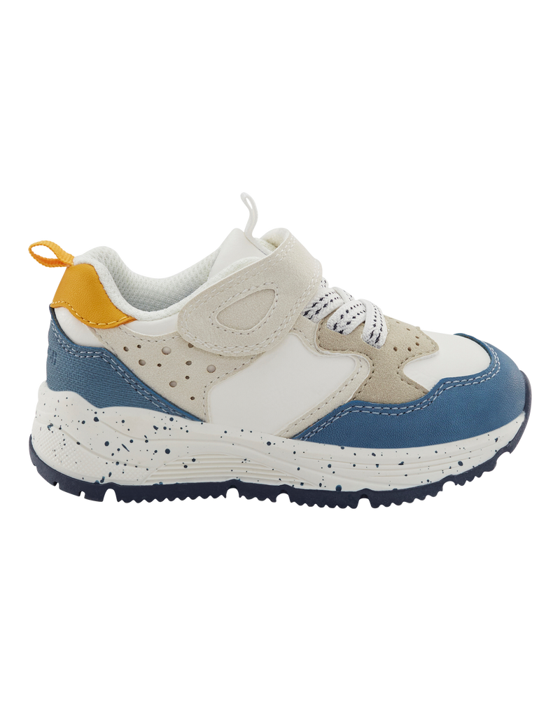 Toddler Casual Sneakers - Blue/White, image 2 of 7 slides
