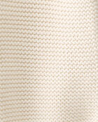 Toddler Organic Cotton Signature Stitch Cardigan, image 3 of 5 slides