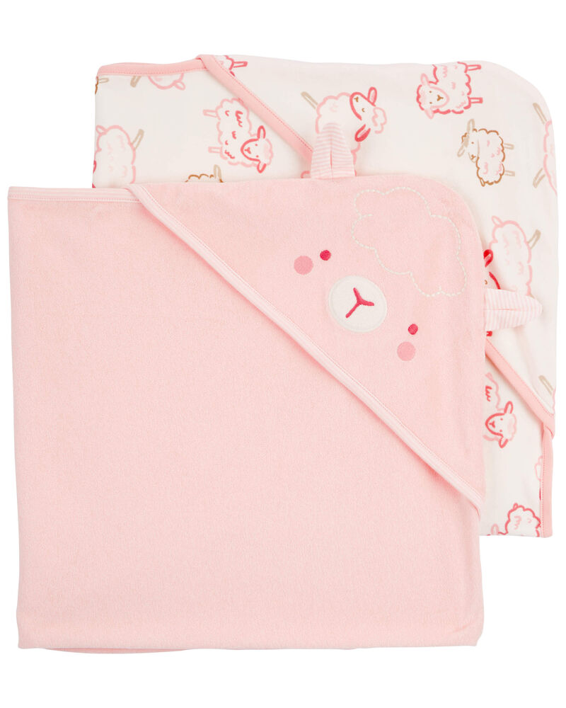 Baby 2-Pack Hooded Towels, image 1 of 1 slides