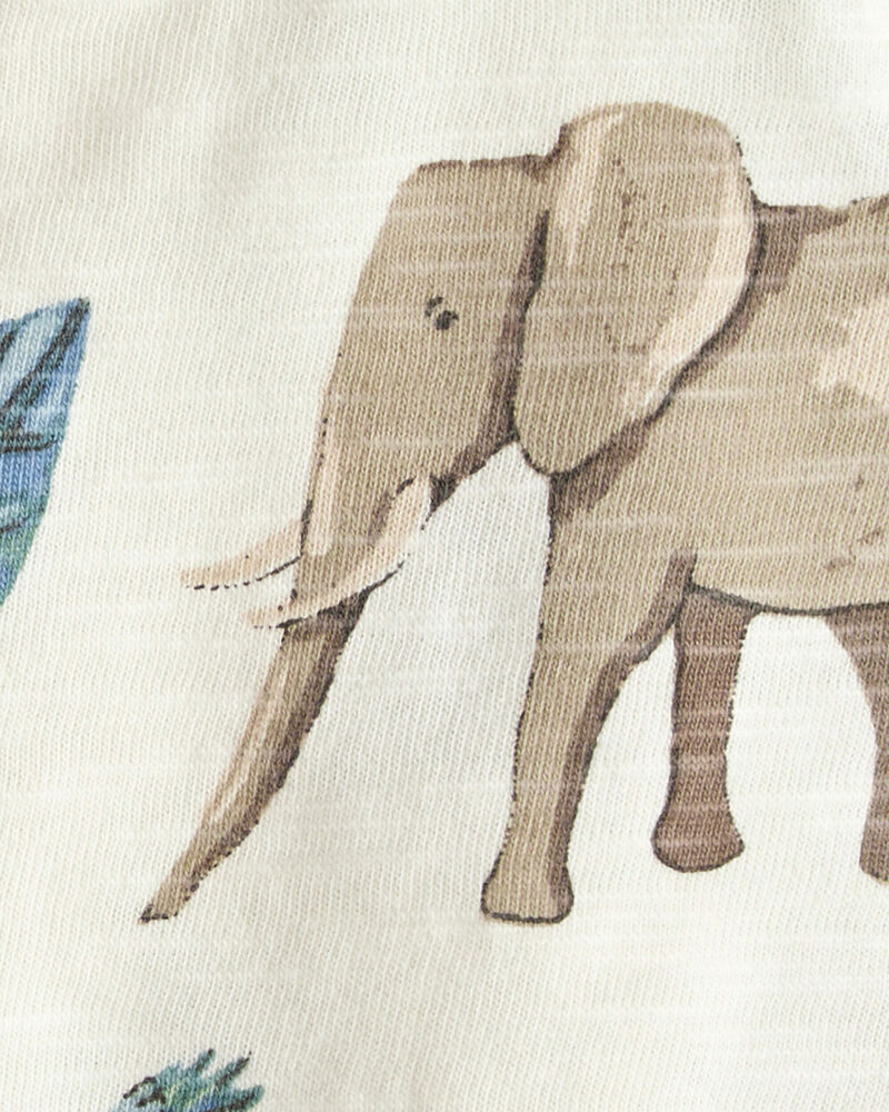 Baby 2-Piece Organic Cotton Shortall Set, image 4 of 6 slides