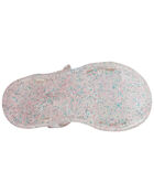 Toddler Glitter Jelly Sandals, image 5 of 7 slides
