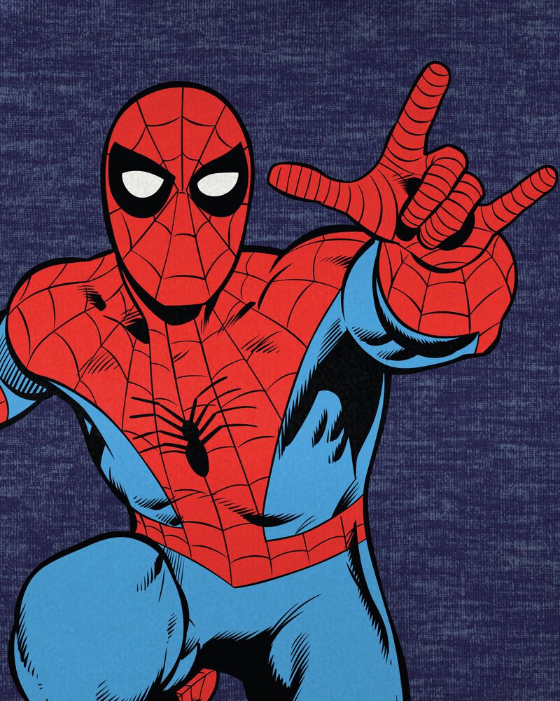 Kid Spider-Man Pullover Hoodie, image 3 of 3 slides