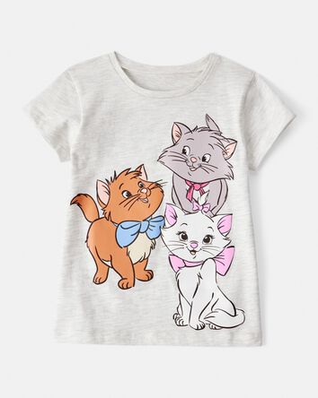 Toddler Girl Disney© The Aristocats Short-Sleeve Graphic Tee - Grey, 