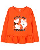 Kid Full Of Treats Peplum Tee, image 1 of 3 slides