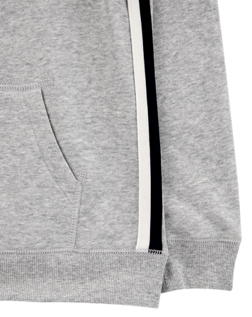 Kid Zip-Up Fleece Hoodie, 