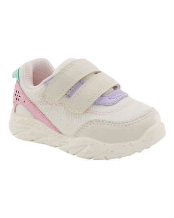  Every Step® First Walker Fashion Sneakers - White/Pastels
, 