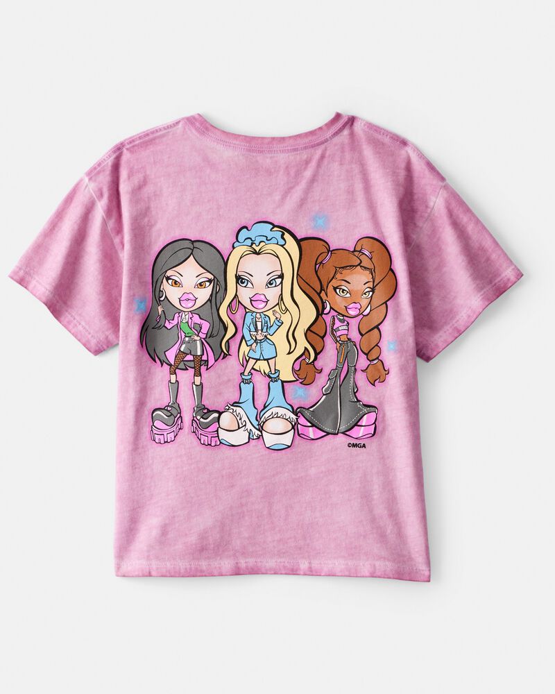 Kid Bratz Short-Sleeve Graphic Tee - Pink, image 2 of 4 slides