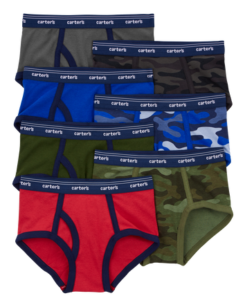 Toddler 7-Pack Cotton Briefs Underwear, 
