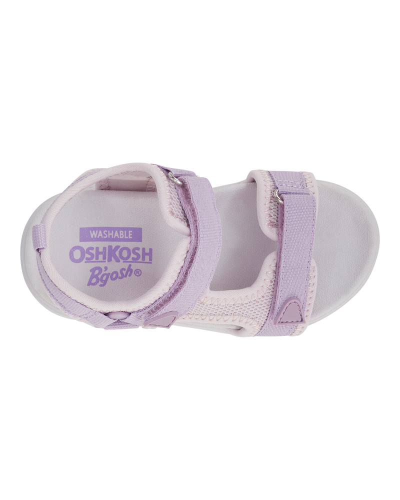 Toddler Casual Girl Sandals - Purple, image 4 of 7 slides