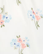Baby Floral Dress - Ivory, image 4 of 5 slides