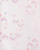 Rainbow Translucent Rain Jacket - Pink, image 2 of 2 slides