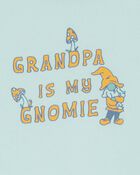 Baby Grandpa Gnome Cotton Bodysuit, image 2 of 4 slides