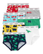 7-Pack Cotton Briefs Underwear, image 1 of 2 slides