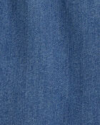 Baby 3-Piece Bodysuit & Denim Jumper Set, image 5 of 6 slides