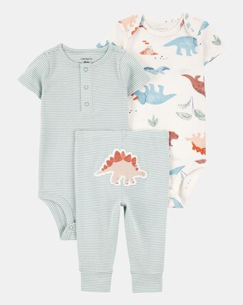 Baby Boy 3-Piece Dinosaur Little Character Set®, 
