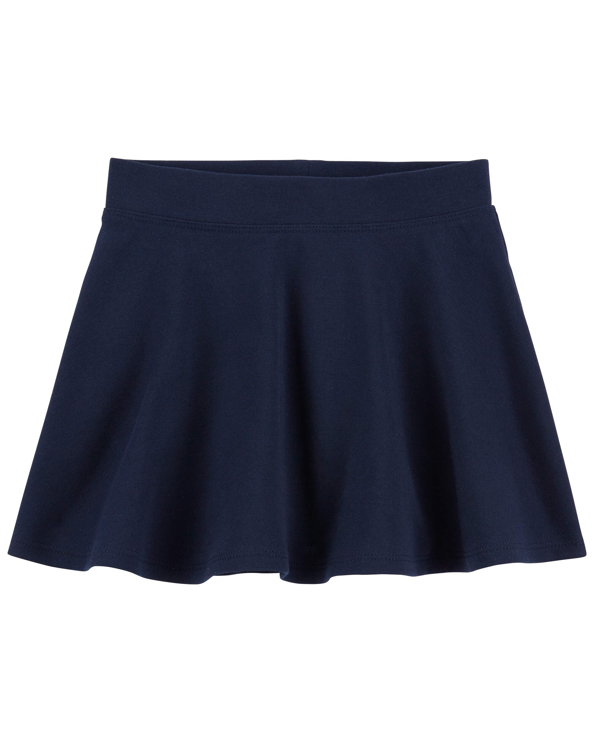 Toddler Ponte Knit Uniform Skirt