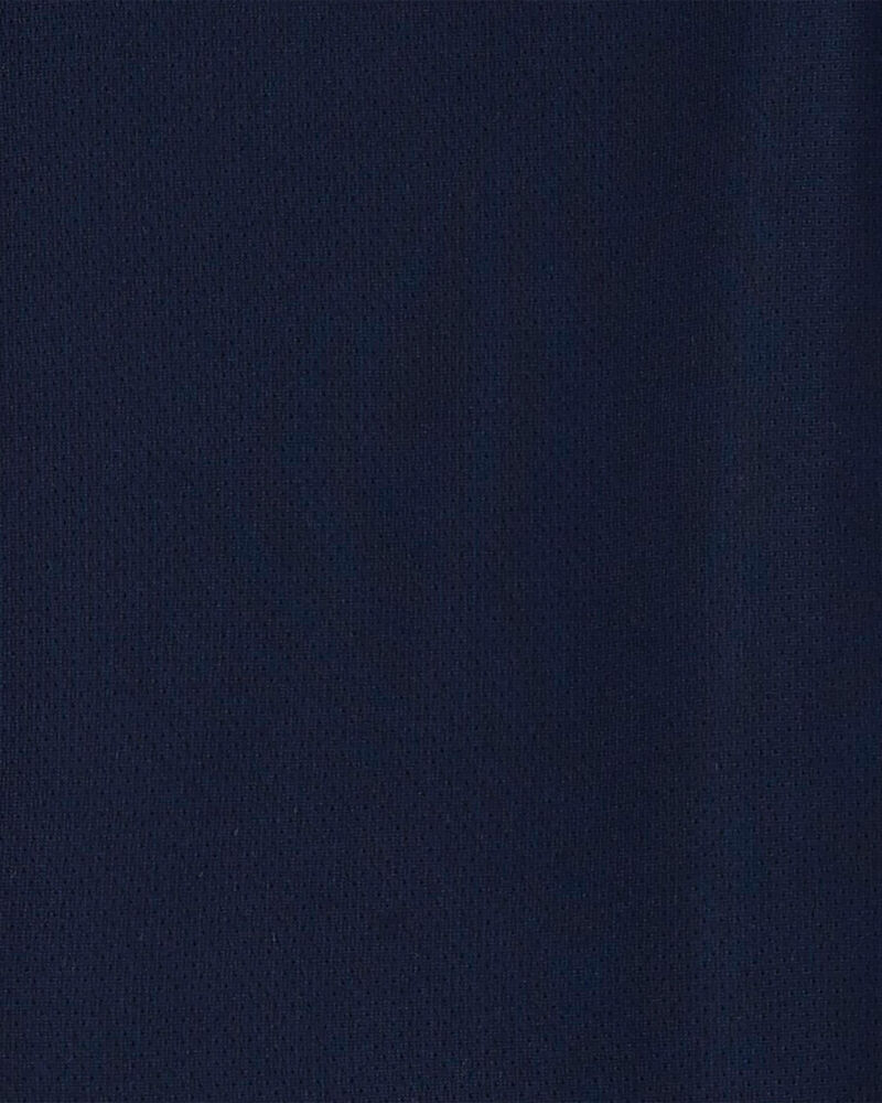 Kid Navy Piqué Polo Shirt, image 2 of 2 slides