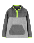 Kid Quarter-Zip Microfleece Pullover, image 1 of 3 slides