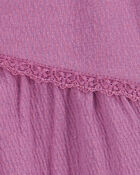 Toddler Crinkle Jersey Lace Top, image 2 of 3 slides