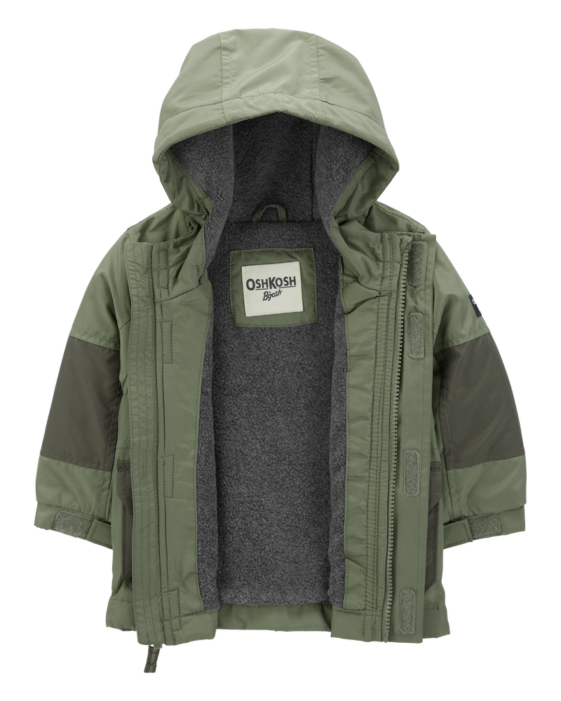 Baby Fleece-Lined Midweight Utility Jacket
, image 2 of 3 slides