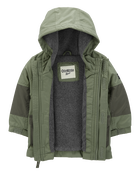 Baby Fleece-Lined Midweight Utility Jacket
, image 2 of 3 slides