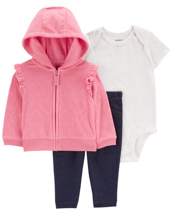 Baby 3-Piece Little Jacket Set, 