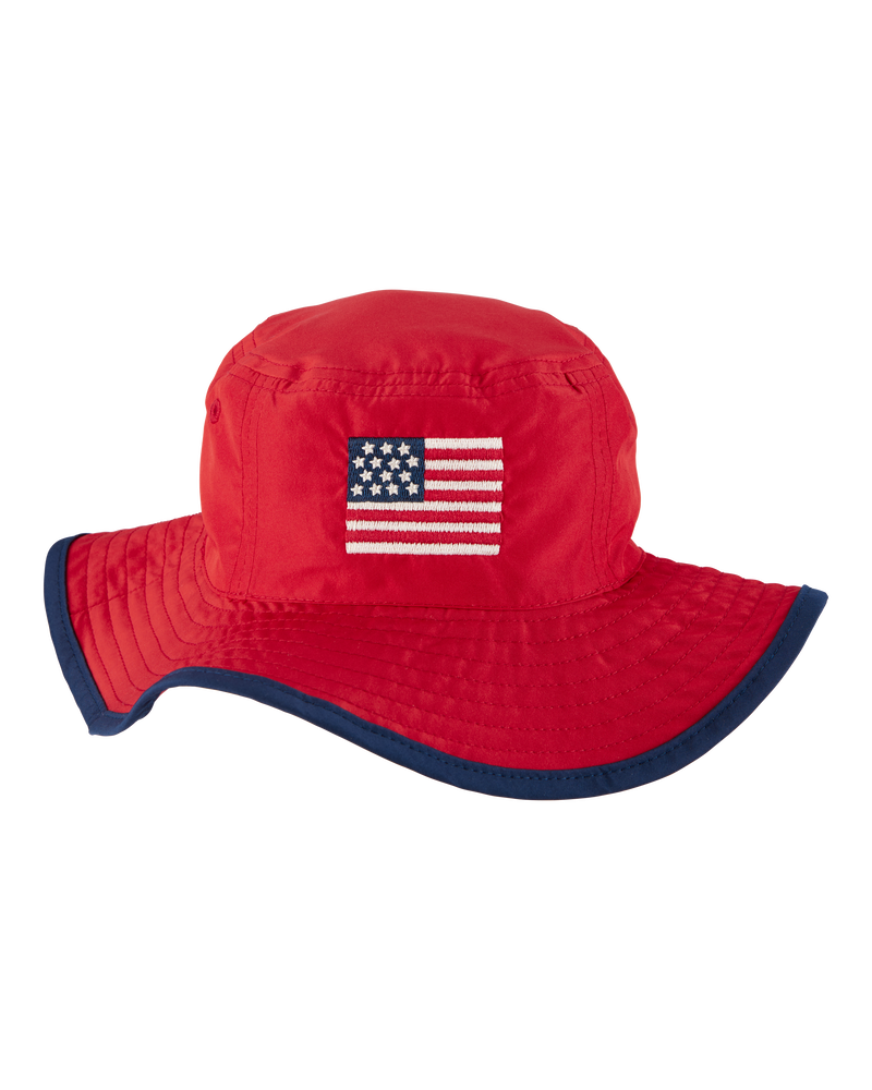 Toddler American Flag Bucket Hat, image 1 of 2 slides