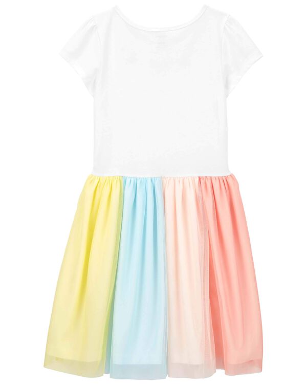 Kid Rainbow Tutu Dress