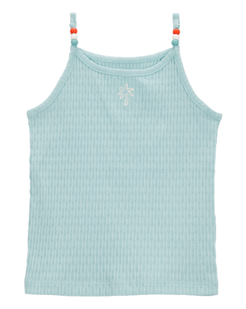 Toddler Girl Ribbed Tank Top, 