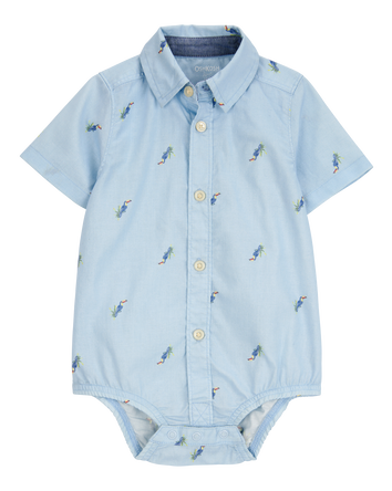 Baby Boy Toucan Button-Front Bodysuit, 