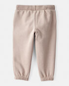 Baby Girl Cotton Joggers - Brown, image 2 of 4 slides