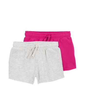 Baby 2-Pack Pull-On French Terry Shorts