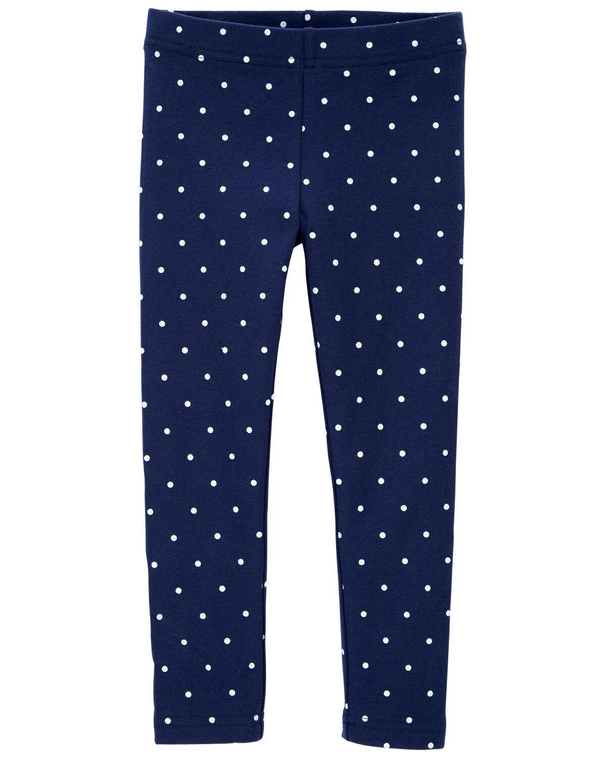 Navy Toddler Polka Dot Leggings