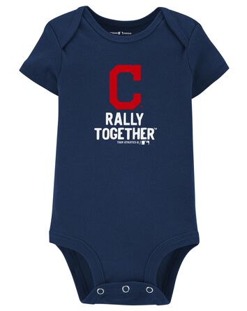 Baby MLB Cleveland Baseball Bodysuit, 