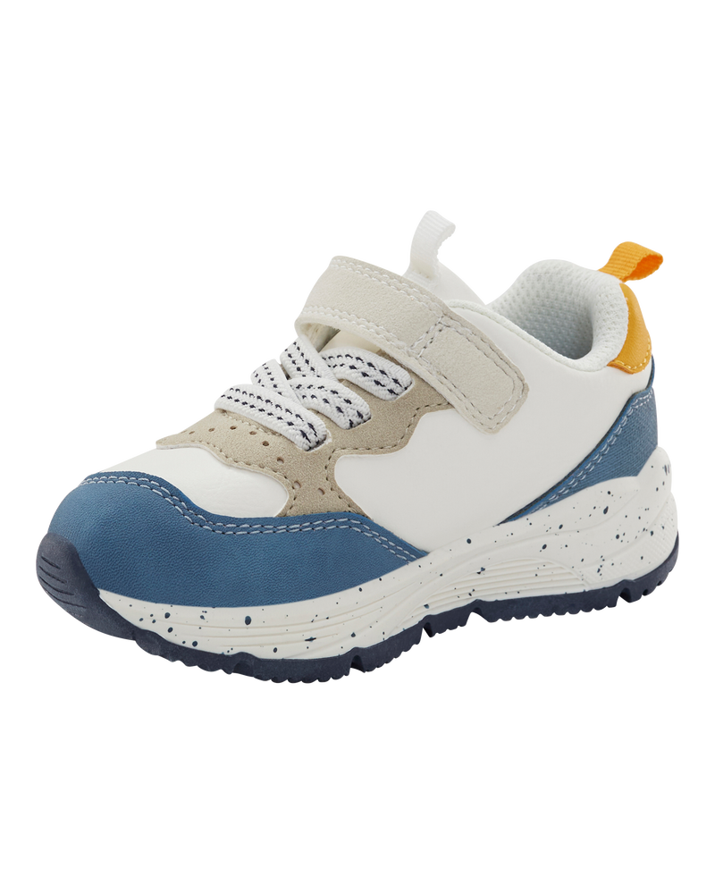 Toddler Casual Sneakers - Blue/White, image 7 of 7 slides