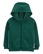 Toddler Zip-Up Fleece Hoodie, image 1 of 4 slides