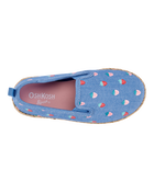Toddler Strawberry Slip-On Casual Shoes - Blue, image 4 of 6 slides
